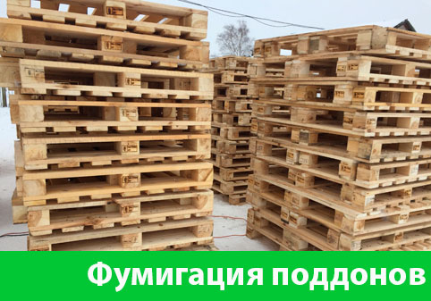 Фумигация поддонов в городе Электросталь